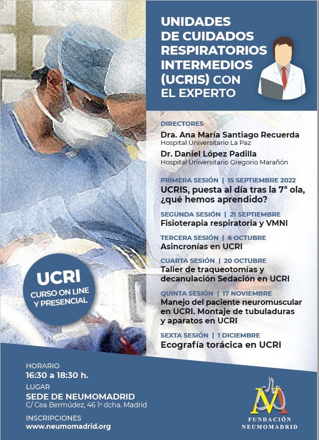 Unidades de Cuidados Respiratorios Intermedios (UCRIS) con el Experto