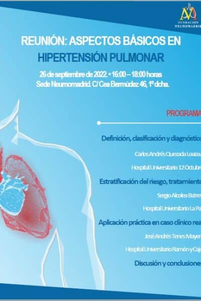 hipertensión pulmonar